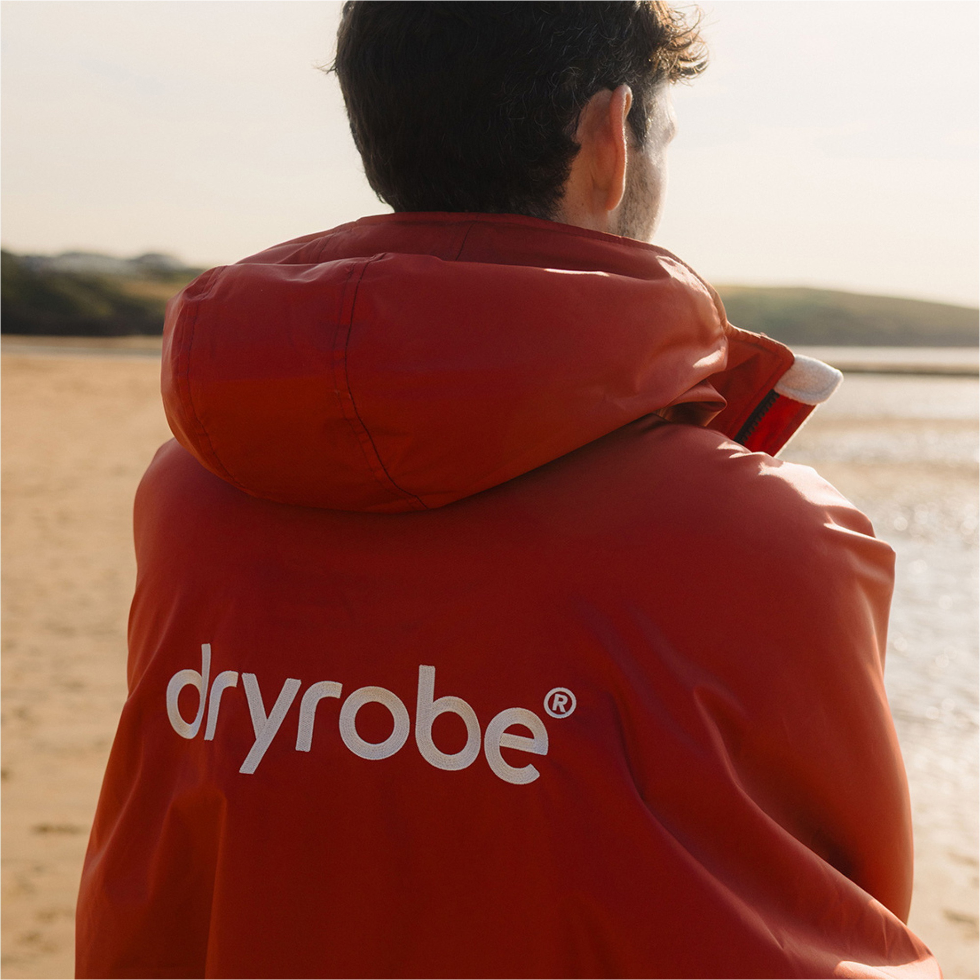 2026 Dryrobe Advance Long Sleeve Changing Robe DALSV3 - Burnt Orange